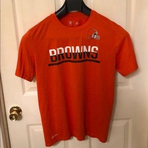 •Nike• Dri-Fit Cleveland Browns NFL Shirt